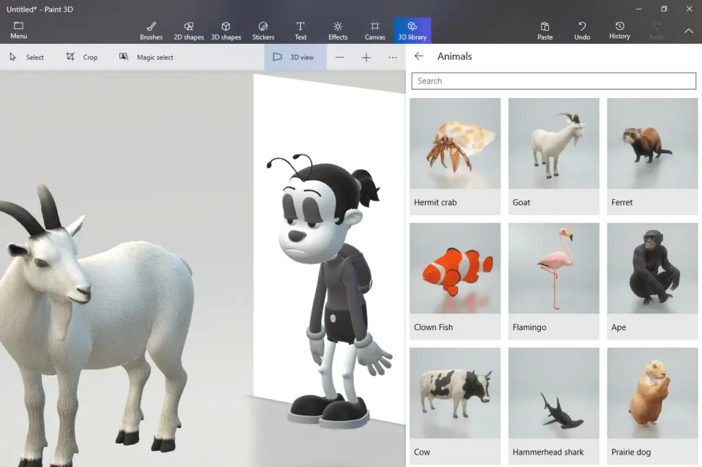 Download Paint 3D App For Microsoft Windows Latest (2026) 9 paint 3d library