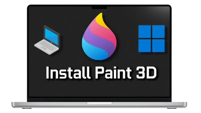 Download Paint 3D App For Microsoft Windows Latest (2026) 16 Download And Install Paint 3D On Windows 1011